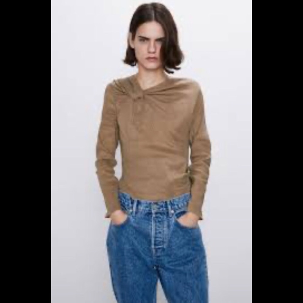 Zara Linen Top
